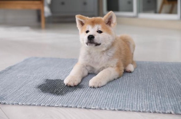 پاک کردن لکه ادرار سگ از روی فرش